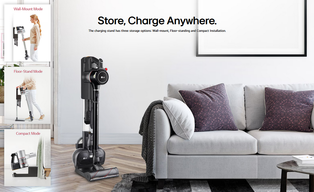 LG A9K-MAX CordZero™ A9Komp (Iron Grey)