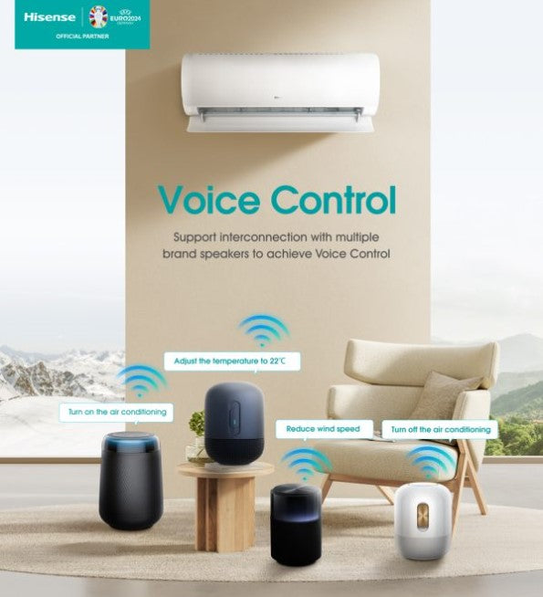 Hisense Air Cond AI10KAGS2 1.0HP (KAGS) Inverter Air Conditioner