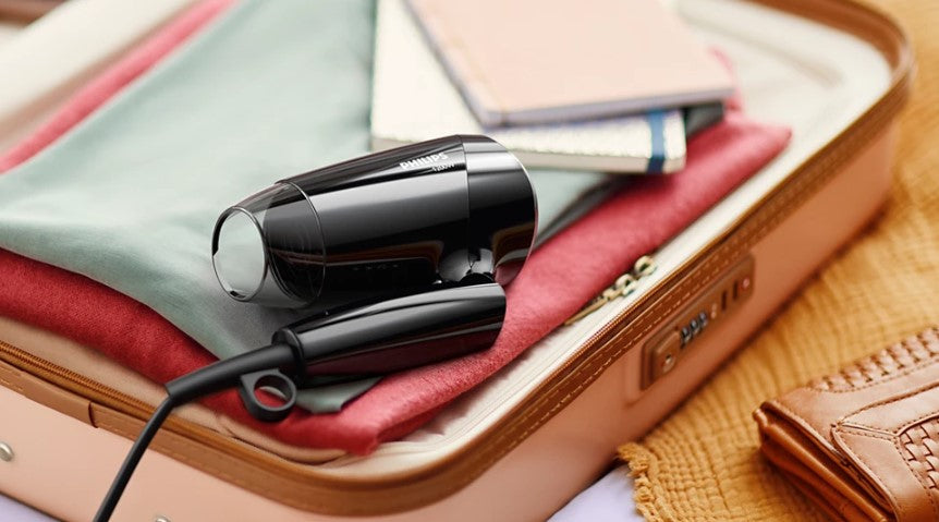 Philips Hair Dryer BHC010 / BHC010/13 (Black) Essential Care Compact