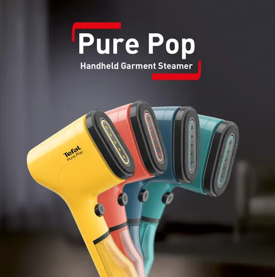 Tefal Pure Pop Garment Steamer DT2026/DT2026G0 (Sunshine Yellow)
