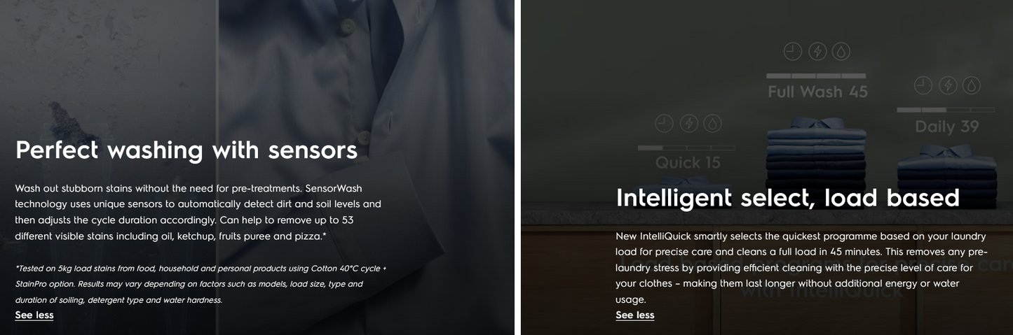 Electrolux EWF1343R7WC 13kg Washer UltimateCare 700 front Load Washing Machine