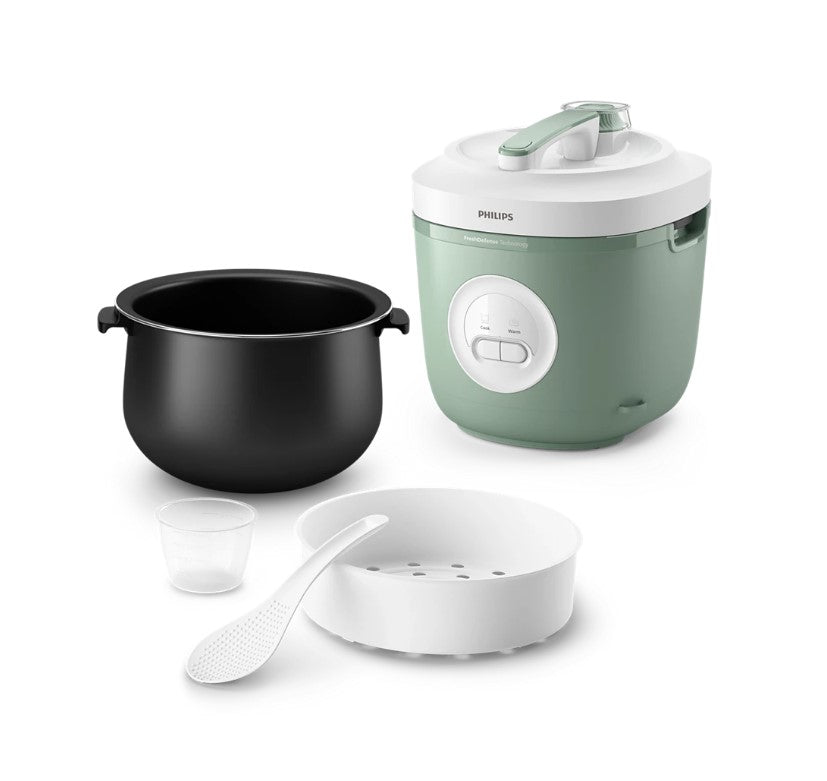 Philips 1.8L Rice Cooker 3000 Series HD3212/32 (Green) HD3212