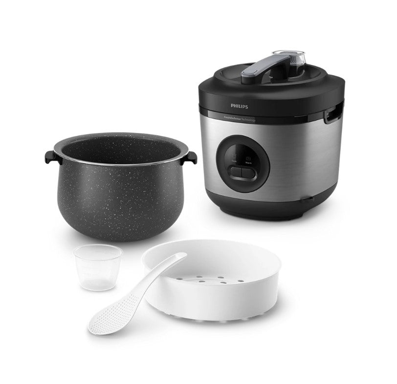 Philips 1.8L Rice Cooker 3000 Series HD3213/31 (Silver) HD3213 Periuk Nasi