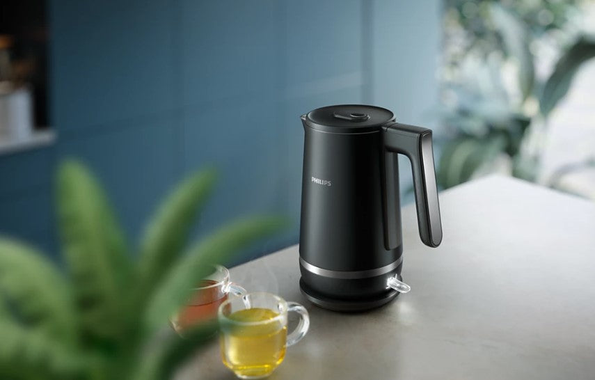 Philips 1.7L HD9395 Double Walled Kettle 5000 Series HD9395/90 (Black)