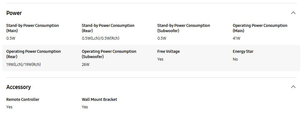 Samsung Q-series HW-Q990D with Sub woofer Soundbar (11.1.4ch) HWQ990D