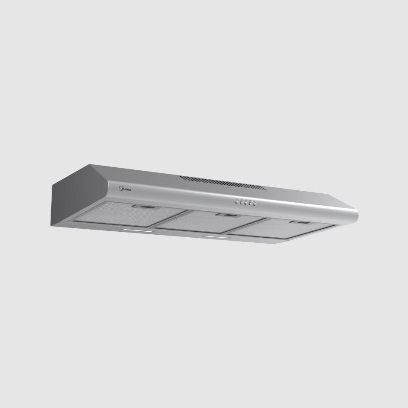 Midea Cooker Hood MCH-90F49SS With LED Light Charcoal Filter and Grease Filter MCH90F49SS