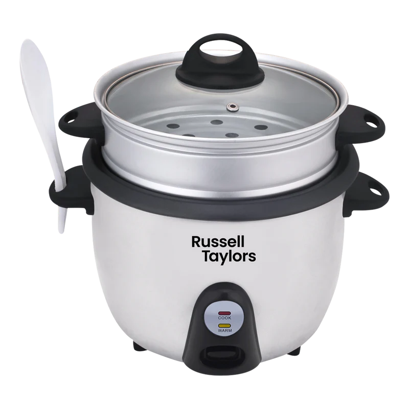 Russell Taylors Conventional Rice Cooker Steam Rack Included RC2 0.6L