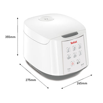 Tefal Easy Rice Fuzzy Logic Rice Cooker 1.8L RK7321/RK732167 (10-cup)