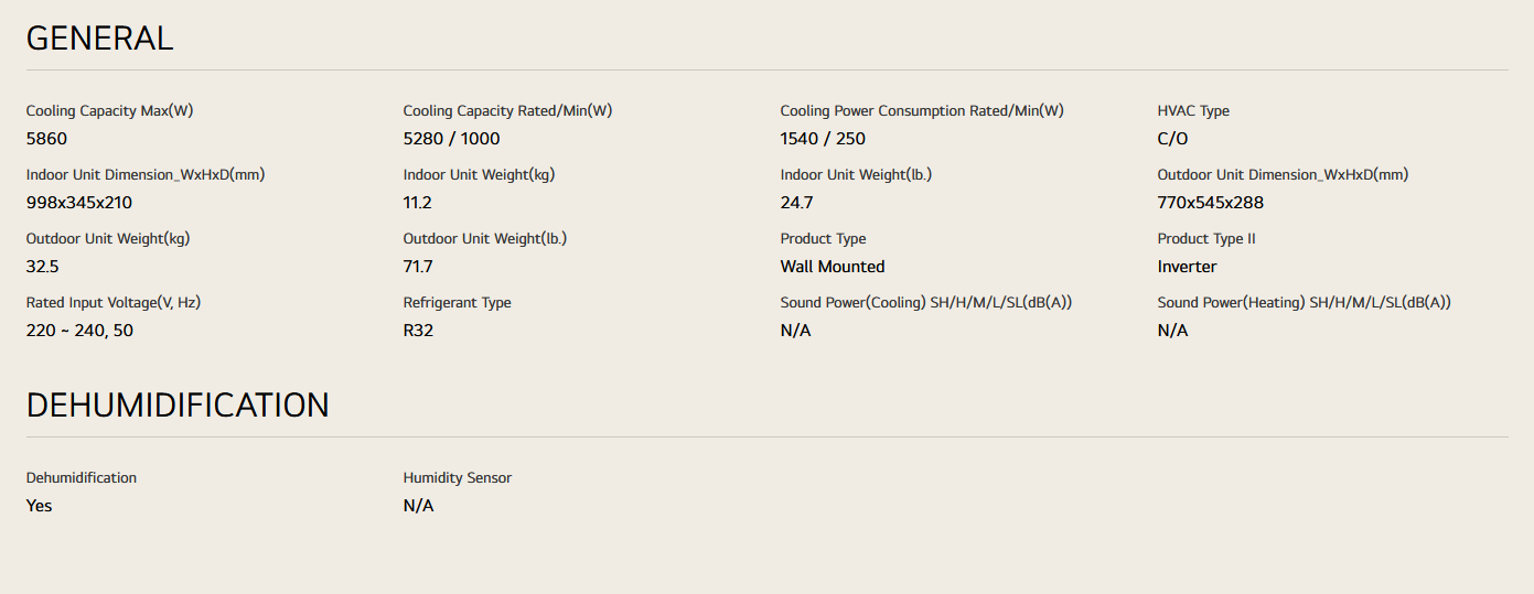 LG S3-Q18KLPPA/S3NQ18KLPPA 2.0HP Dual Inverter Premium Air Conditioner with Ionizer and ThinQ™ Function S3UQ18KLPPA