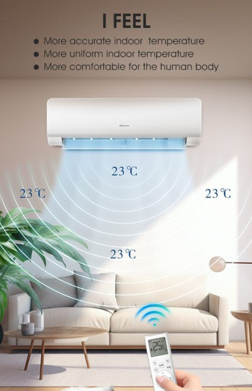Hisense Air Cond AI13UAGS 1.5HP (UAGS) Inverter Air Conditioner