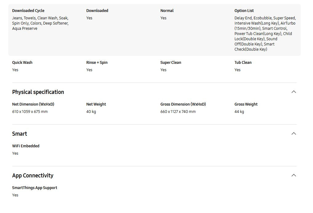 Samsung 13kg Bespoke AI Laundry Top load Washer AI Wash WA80F13S5CFQ (Deep charcoal) Washing Machine