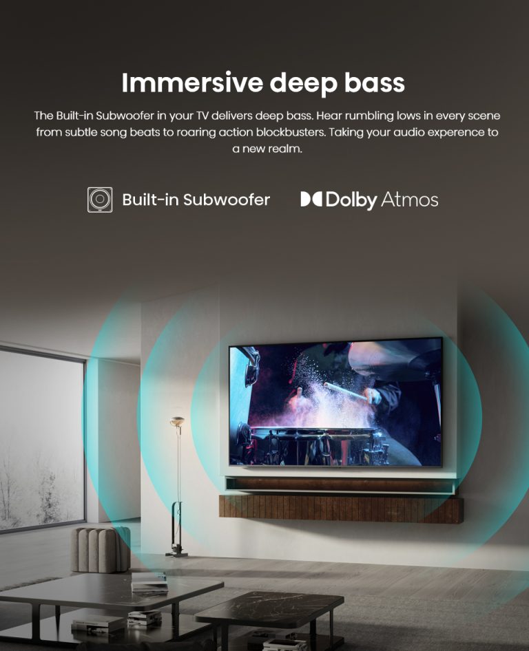 Hisense 100" 4K QLED 100Q6Q TV Q6Q Series