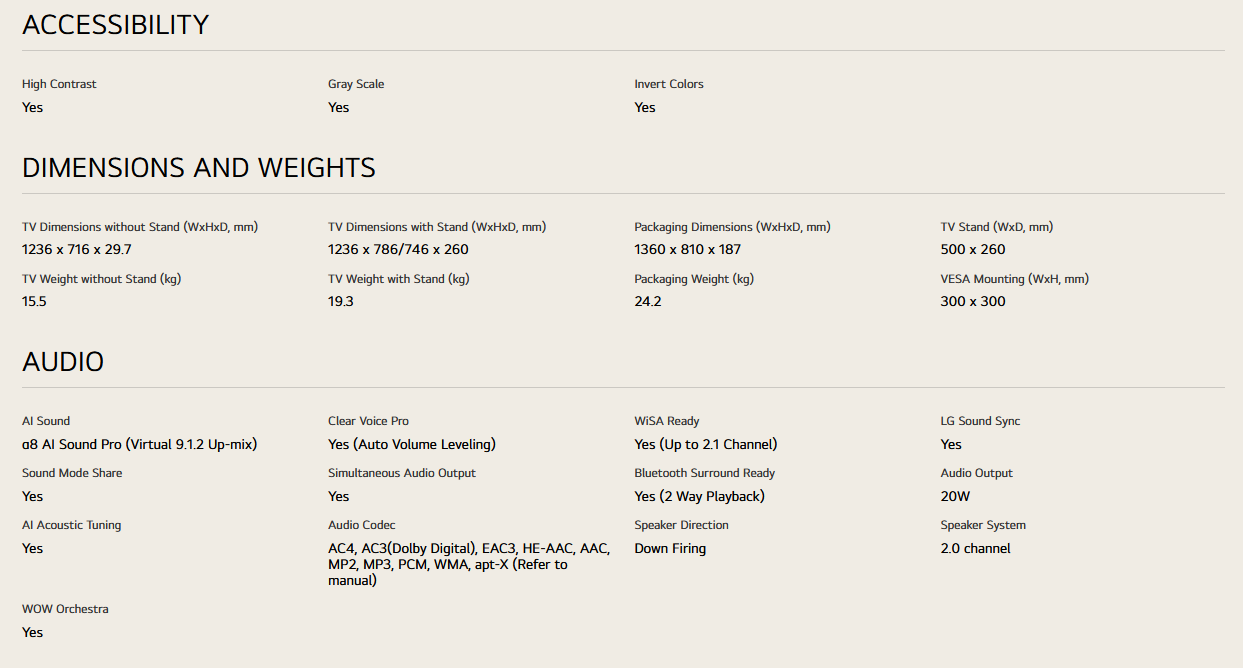 LG 55QNED86ASA 55 Inch LG QNED evo AI QNED86 MiniLED 4k Smart TV 2025