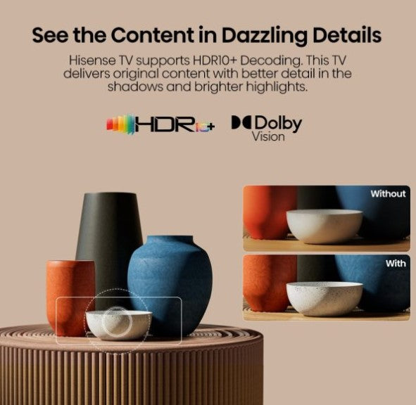 Hisense 65" 4K 65A6100K UHD A6100K Series Television