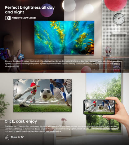 Hisense 85'' 85A6100N A6100N A6 VIDAA Smart TV Television