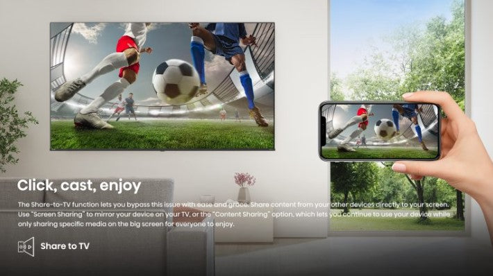 Hisense 50" 4K 50A6500N UHD TV A6500N Series Google TV Television