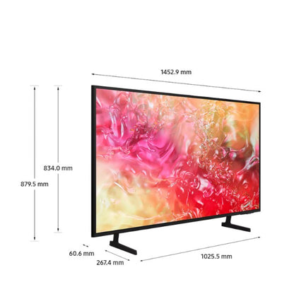 Samsung 65" Crystal UHD DU7000 UA65DU7000KXXM 4K Smart TV Television