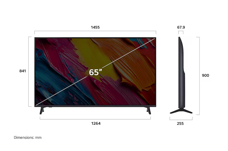 LG 65" LG QNED AI TV 65QNED70 HDR10 4K UHD (2025) QNED70