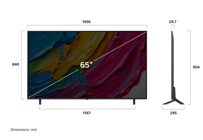 LG 65QNED80ASA 65 Inch LG QNED AI QNED80 4k Smart TV 2025