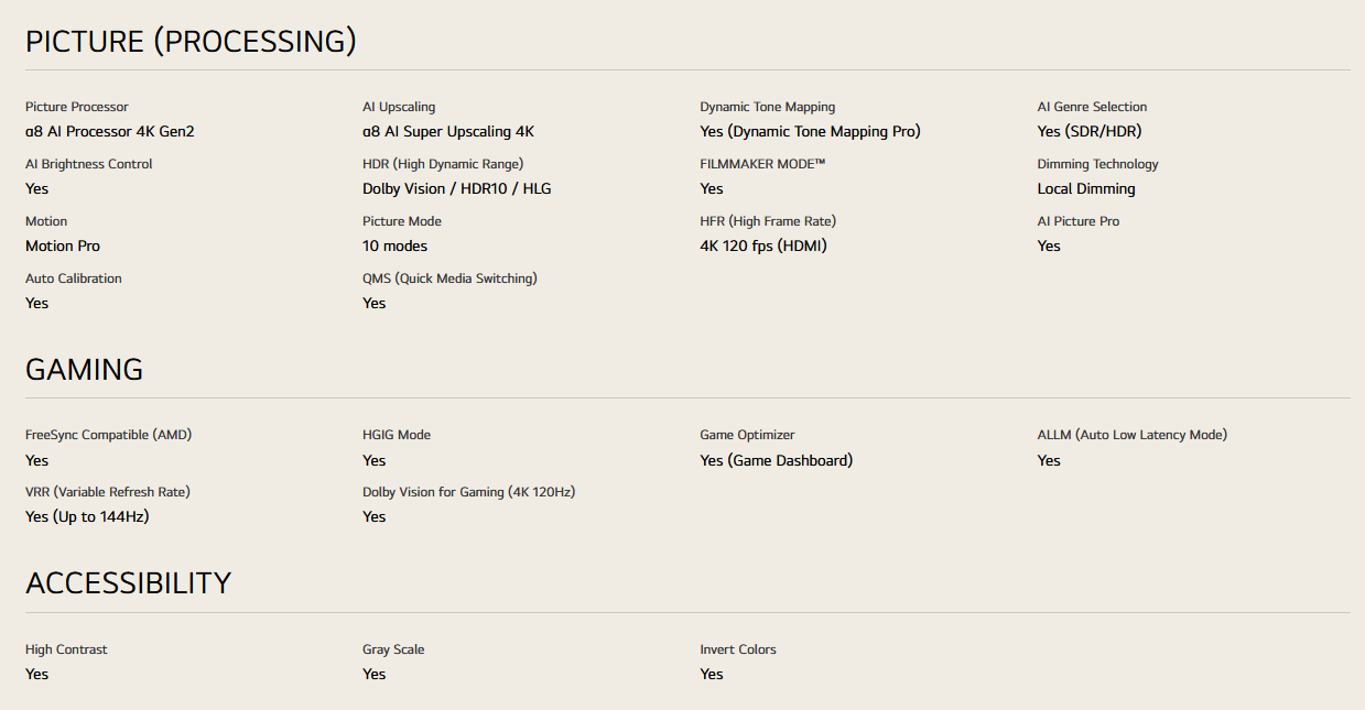 LG 65QNED86ASA 65 Inch LG QNED evo AI QNED86 MiniLED 4k Smart TV 2025