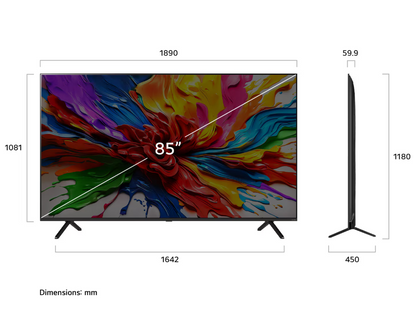 LG 85" 85QNED92ASA QNED92 MiniLED 144Hz Gaming Mode Dolby Vision Television