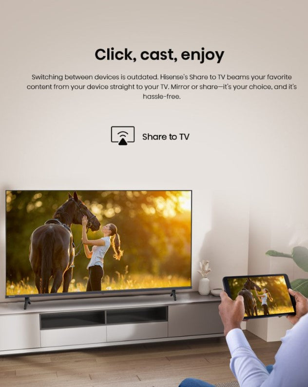 Hisense 43'' Full HD Smart TV A4Q Series 43A4Q Television
