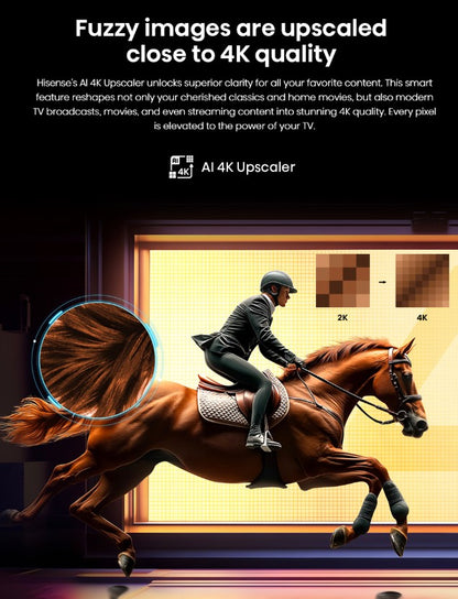 HISENSE 50" 4K UHD Smart TV A7Q Series VIDAA 50A7Q LED
