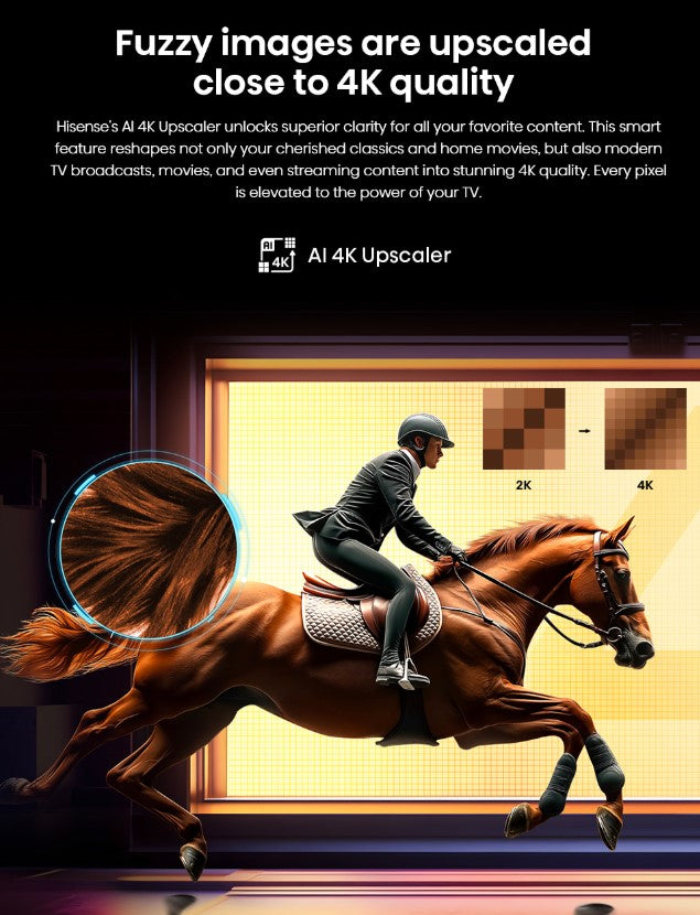 HISENSE 75" 4K UHD Smart TV A7Q Series VIDAA 75A7Q LED