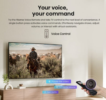 HISENSE 75" 4K UHD Smart TV A7Q Series VIDAA 75A7Q LED