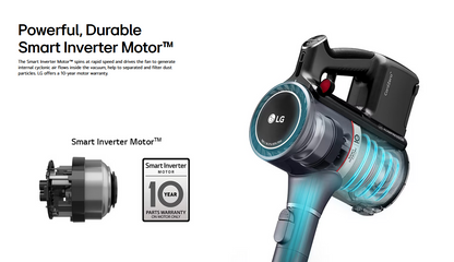 LG A9K-MAX CordZero™ A9Komp (Iron Grey)