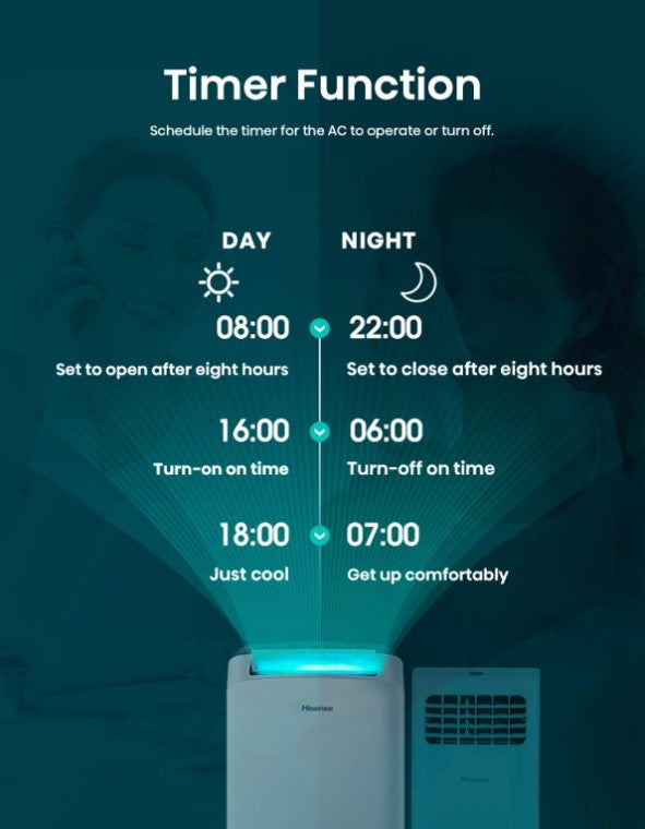 Hisense 1.0HP Portable Air Cond AP09KVG1 Air Conditioner 1HP