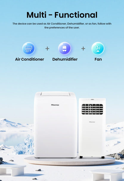 Hisense 1.5HP Portable Air Cond AP12NXG Air Conditioner 1.5HP R32