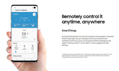 Samsung 1.0HP F-AR1-0BYFAMWK Wind-Free Deluxe Inverter Air Conditioner Air Cond FAR10BYFAMWK