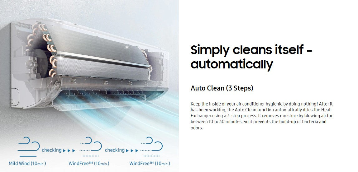 Samsung 1.0HP F-AR1-0BYFAMWK Wind-Free Deluxe Inverter Air Conditioner Air Cond FAR10BYFAMWK