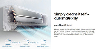 Samsung 1.0HP F-AR1-0BYFAMWK Wind-Free Deluxe Inverter Air Conditioner Air Cond FAR10BYFAMWK