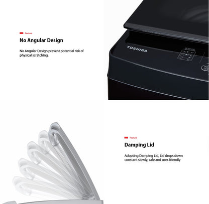 Toshiba 14KG AW-DUM1500LM(SG) Top Load Washer AWDUM1500LMSG