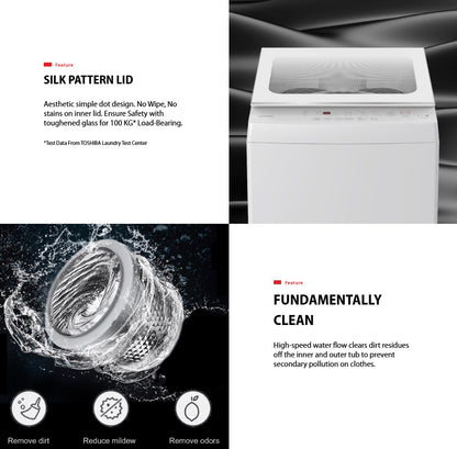 Toshiba 7.0KG Top Load Washer AW-M801AM(SG) / AWM801AMSG