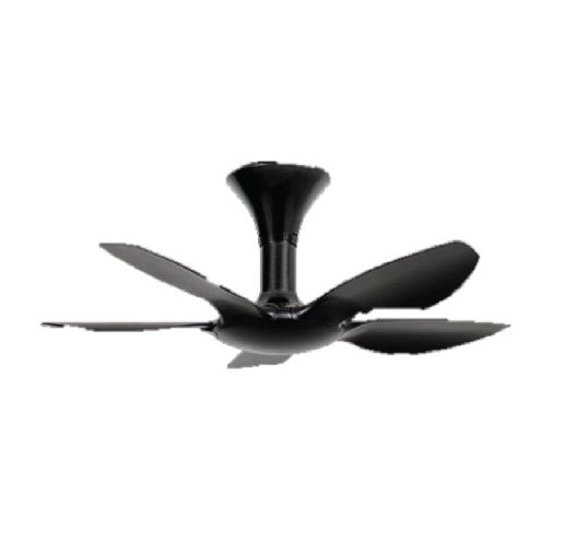 Alpha 40" 5 Blades Ceiling Fan AX70 5B / 40 Black DC motor 8 speeds with Remote Control AX705B / AX70-5B