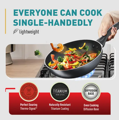 Tefal B22504/B2250495 Cook & Clean Frypan 24cm