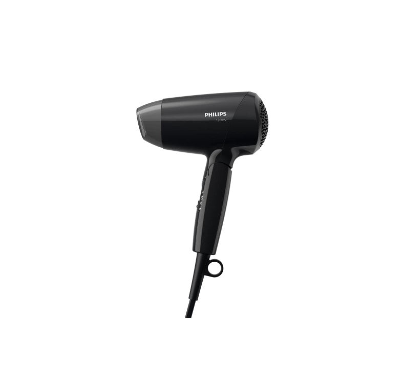 Philips Hair Dryer BHC010 / BHC010/13 (Black) Essential Care Compact