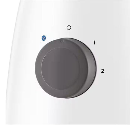 Kenwood 1.5L Blender 400W motor Plastic Goblet Bowl BLP10.A0WH 2 Speed with Pulse Stainless Steel Blades + Dry Mill Grinder BLP10A0WH (White)