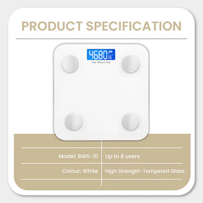 Russell Taylors Bluetooth Body Scale BWS-10/BWS10