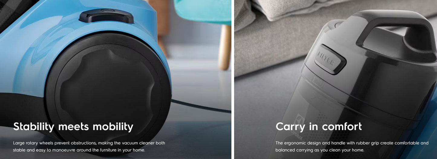 Electrolux EC31-2BB/C312BB Ease C3 canister vacuum cleaner