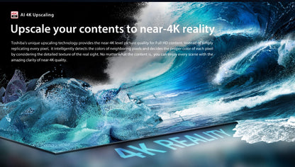 Toshiba TV 50" C350NP Ultra HD Smart 4K 50C350NP