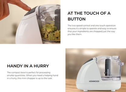 Kenwood Chopper CH180 300W Mini Chopper 150g