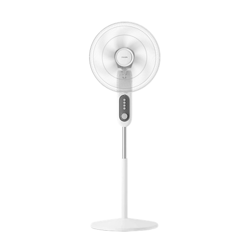Philips 16'' Pedastal Fan 1000 Series CX1220/00 (White) timer 45W CX1220 Kipas Diri