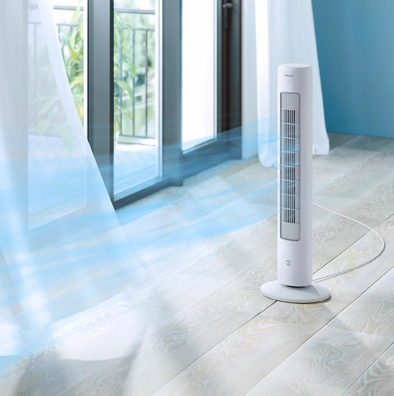 PHILIPS CX5535 Tower Fan 5000 Series CX5535/00 (White) 2230 m3/h