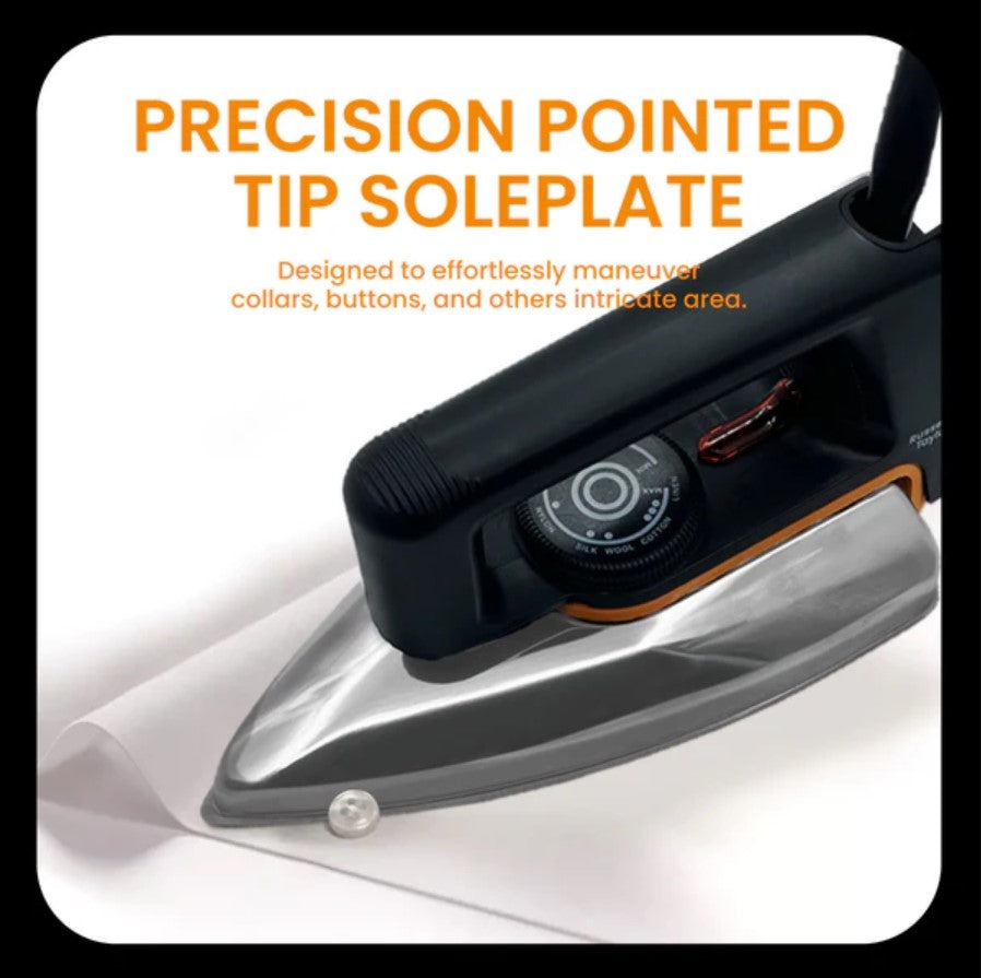 Russell Taylors Dry Iron with Non-Stick Soleplate DI-10 / DI10