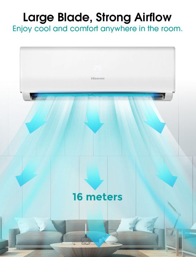 Hisense 2.5HP R32 Standard Air Conditioner AN25DKG1 Aircond Penghawa Dingin