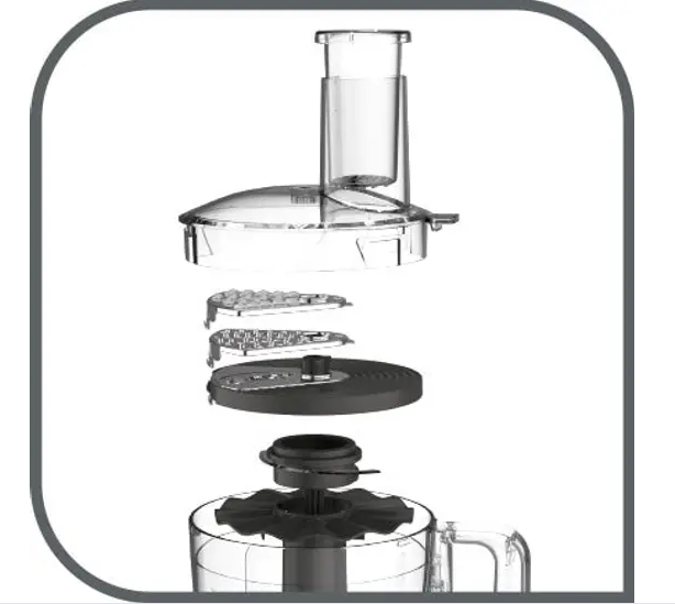 Tefal Masterchef Easyforce Food Processor DO2461/DO246165